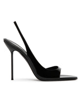 Black Leather Slingback | PDP | Antonia