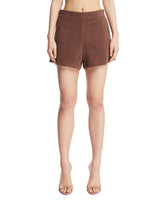 Brown Terry Shorts | PDP | Antonia