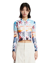 Multicolor Zip-Up Sport Top - Women's tops | PLP | Antonia