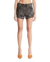 Black X-Boyfriend Applique Shorts - Women's shorts | PLP | Antonia