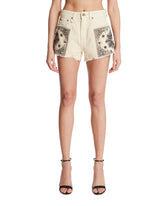 White X-Boyfriend Applique Shorts - Women's shorts | PLP | Antonia