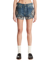 X-Boyfriend Shorts Applique Blu | PDP | Antonia