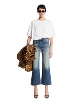 Blue Joan Cropped Flare Jeans | PDP | Antonia