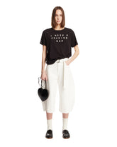 Black Cotton T-Shirt With Logo - Women's t-shirts | PLP | Antonia