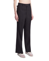 Blue Wool Tailored Trousers | PDP | Antonia