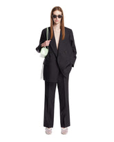Blue Wool Tailored Trousers - new arrivals women's clothing | PLP | Antonia