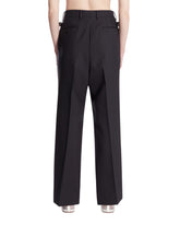 Blue Wool Tailored Trousers | PDP | Antonia
