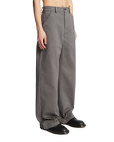 Gray Cotton Pants | PDP | Antonia