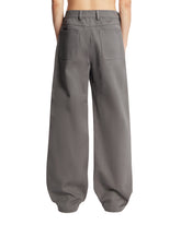 Gray Cotton Pants | PDP | Antonia