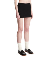 Black Wool Miniskirt | PDP | Antonia