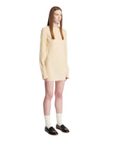 Yellow Wool Dress | PDP | Antonia