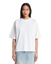 White Cotton T-Shirt - Women's t-shirts | PLP | Antonia