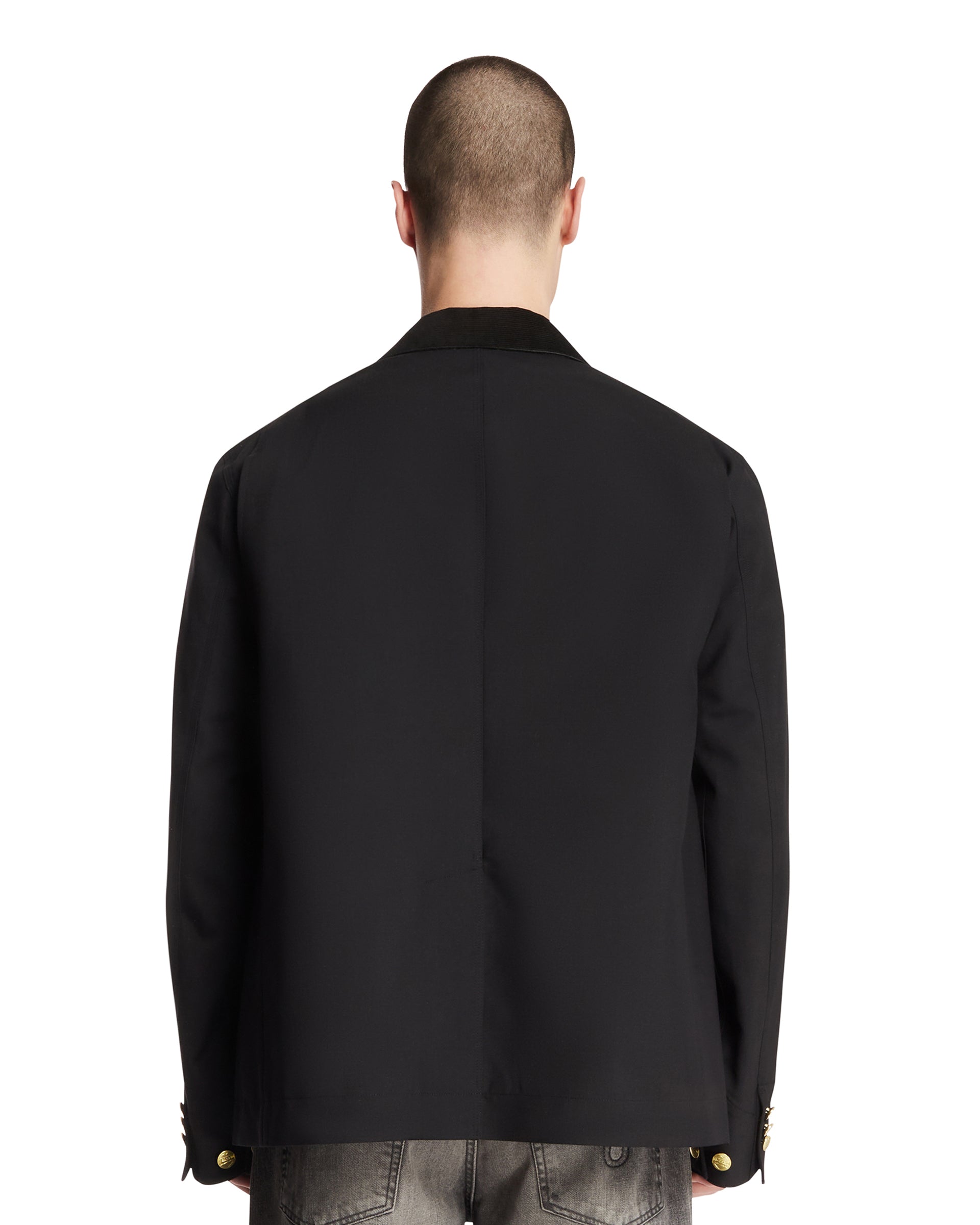 Sacai x Carhartt WIP Black Suiting Duck Jacket | SACAI - Antonia