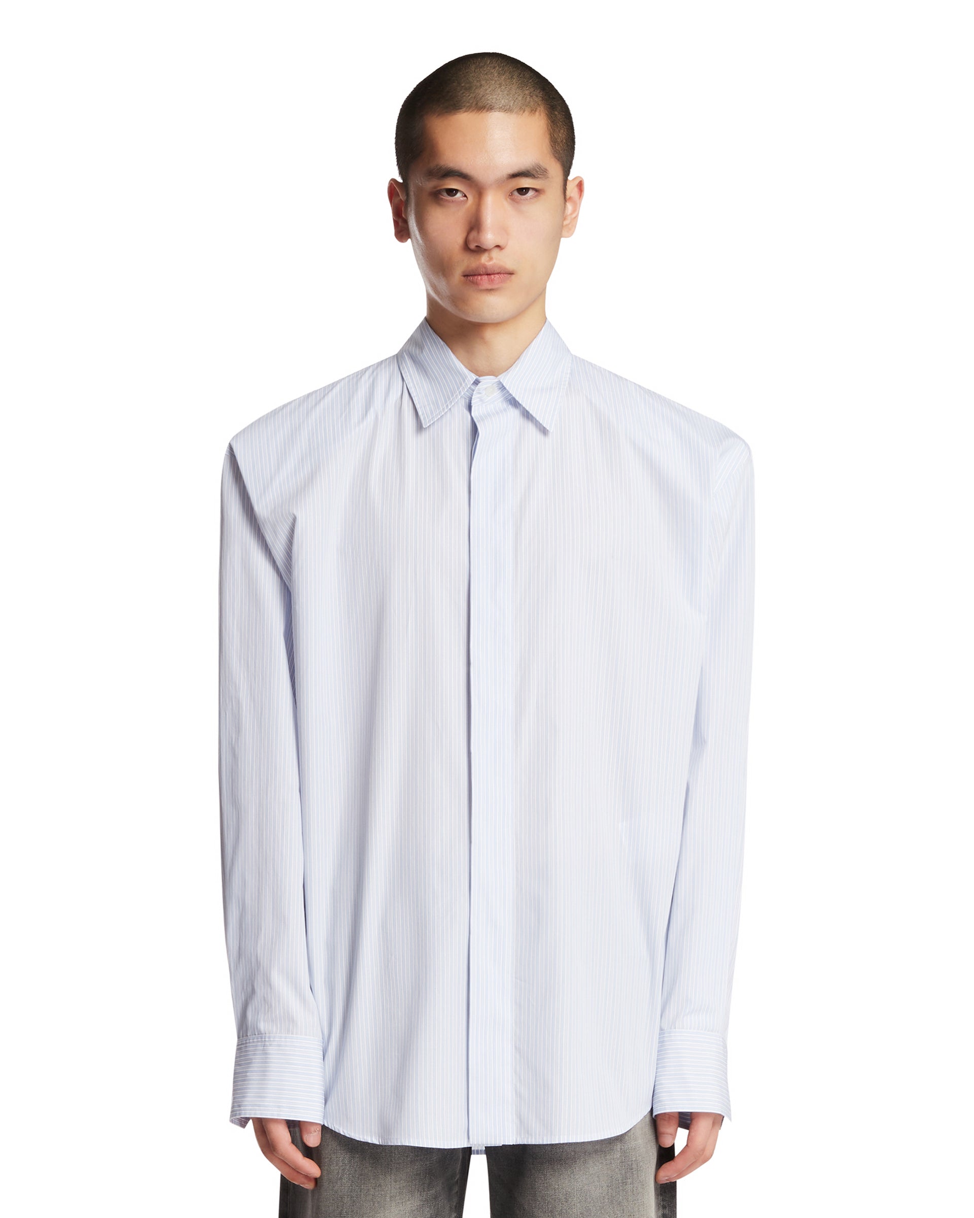 Shirt with Wide Shoulders | SAINT LAURENT - Antonia
