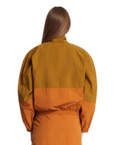 Giacca A Vento In Faille In Nylon Verde | PDP | Antonia