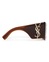 Brown M119 Blaze Crystal Sunglasses | PDP | Antonia