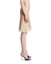 Beige Silk Skirt | PDP | Antonia