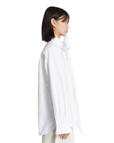 White Lavalliere Shirt | PDP | Antonia