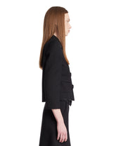 Blue Short Button Jacket | PDP | Antonia