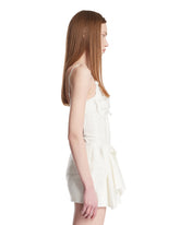 Top Con Rouches Bianco | PDP | Antonia