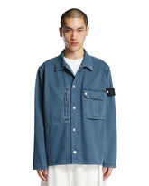 Overshirt In Denim di Cotone Blu | PDP | Antonia