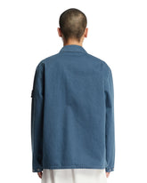 Overshirt In Denim di Cotone Blu | PDP | Antonia