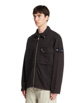 Black Denim Zip Jacket | PDP | Antonia