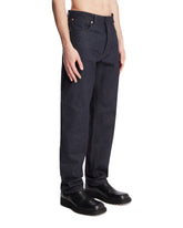 Blue Five-Pocket Jeans | PDP | Antonia