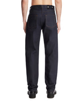 Blue Five-Pocket Jeans | PDP | Antonia