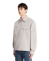 Gray Multi-Pocket Jacket | PDP | Antonia