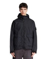 Blue Hooded Jacket | PDP | Antonia