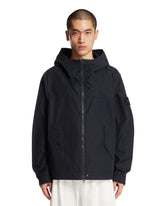 Blue Hooded Jacket | PDP | Antonia