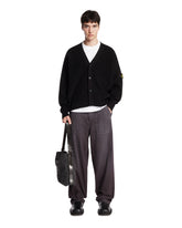 Black Cotton Cardigan | PDP | Antonia