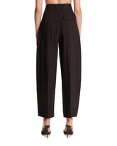 Brown Acuna Trousers | PDP | Antonia