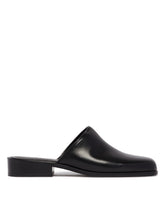Black Barlow Slip-on Loafers - Women's mules | PLP | Antonia
