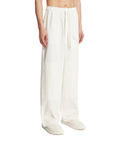 White Cotton Trousers | PDP | Antonia