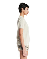 Beige Seren Knit T-Shirt | PDP | Antonia
