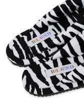 Zebra Indie Flip-Flop Sandals | PDP | Antonia