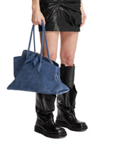 Borsa La Passeggiata Medium Blu - BORSE A SPALLA DONNA | PLP | Antonia