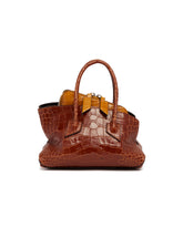 Borsa La Passeggiata Mini In Pelle Marrone | PDP | Antonia