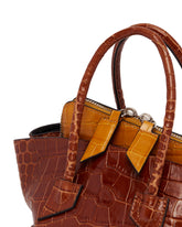 Borsa La Passeggiata Mini In Pelle Marrone | PDP | Antonia