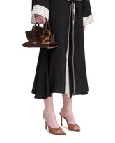 Brown La Passeggiata Mini Satin Bag - New arrivals women | PLP | Antonia