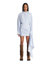 Light Blue Cotton Mini Dress. - Women's clothing | PLP | Antonia