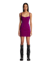 Purple Ruched Dress - Women's clothing | PLP | Antonia