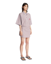 Mini Abito In Cotone A Righe | PDP | Antonia