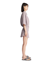 Mini Abito In Cotone A Righe | PDP | Antonia