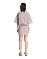 Mini Abito In Cotone A Righe | PDP | Antonia