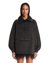 Black High-Neck Blouson - Women's clothing | PLP | Antonia