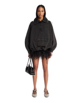 Black High-Neck Blouson - Women's clothing | PLP | Antonia