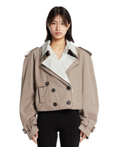 Gray Short Double-Layer Trench - WELCOME PROMO (auto excl.) | PLP | Antonia